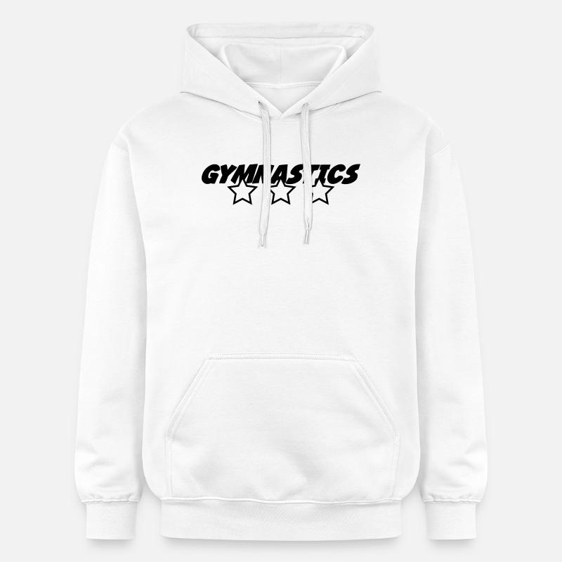 Gymnastics - Sweat à capuche Softstyle® Gildan Unisexe - blanc