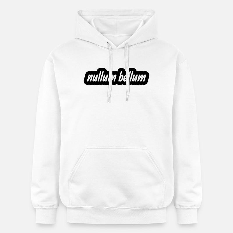 nullum bellum - Sweat à capuche Softstyle® Gildan Unisexe - blanc