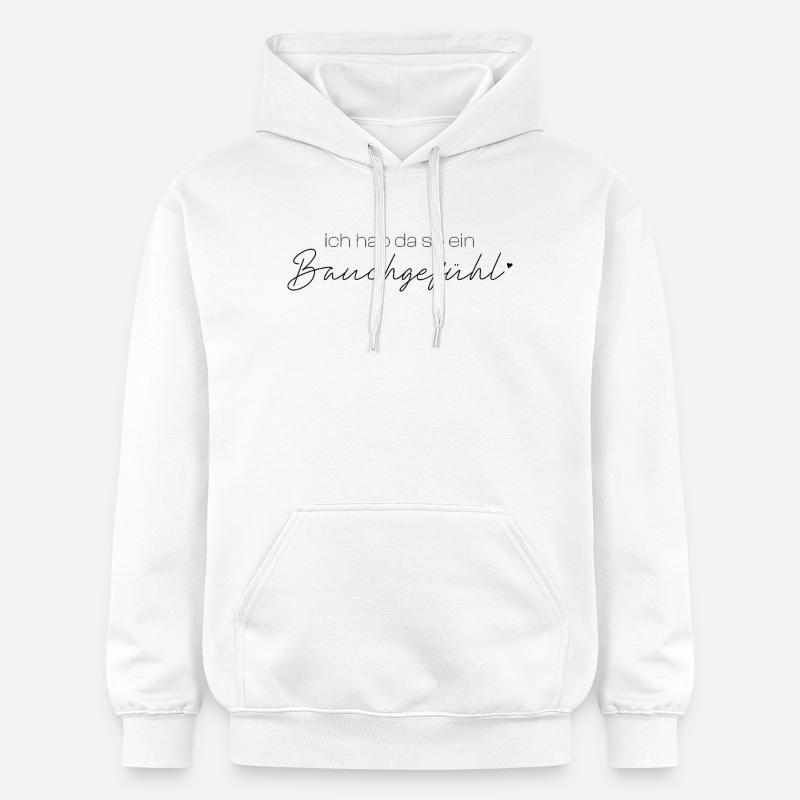 Intuition - Sweat à capuche Softstyle® Gildan Unisexe - blanc