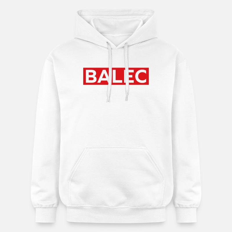 balec - Sweat à capuche Softstyle® Gildan Unisexe - blanc