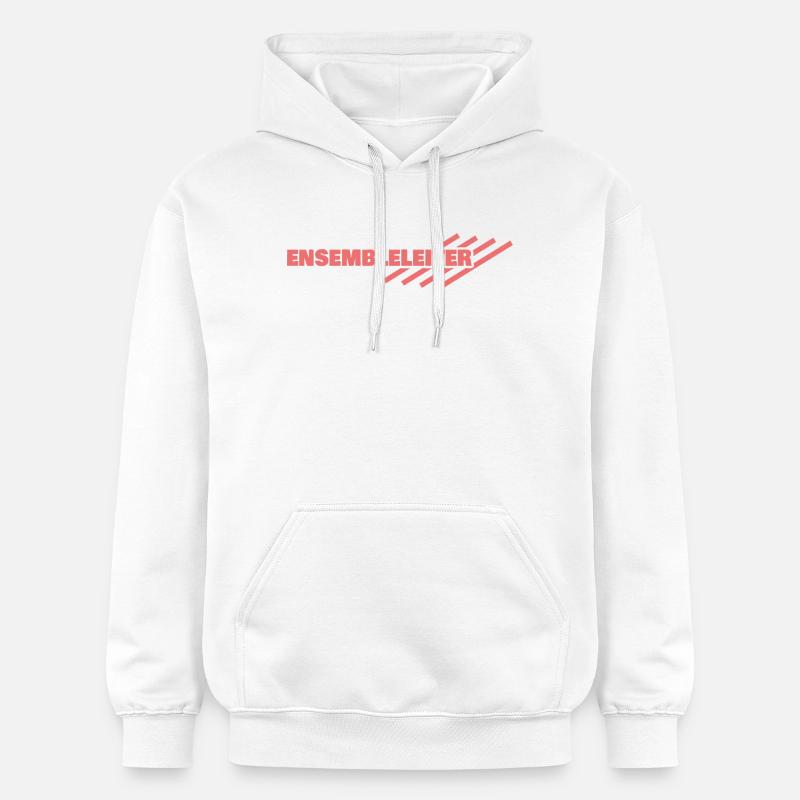 Cadeau pour chef d’ensemble - Sweat à capuche Softstyle® Gildan Unisexe - blanc