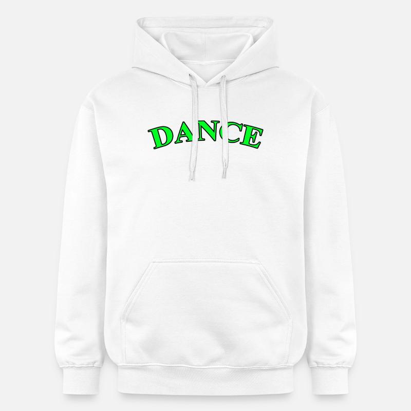 Dansons - Vert - Sweat à capuche Softstyle® Gildan Unisexe - blanc
