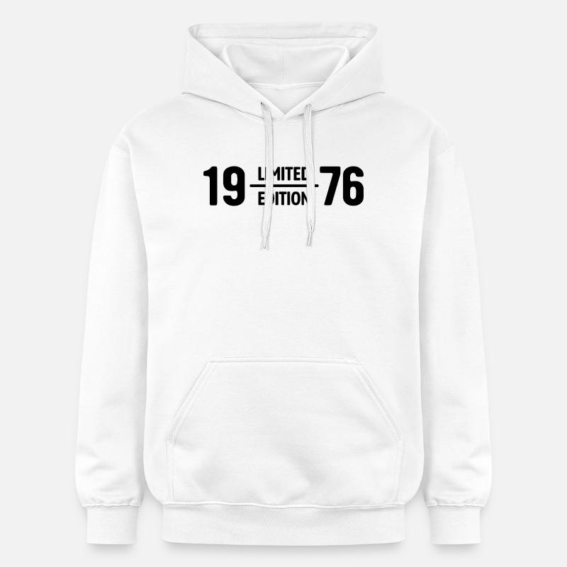 Édition limitée cadeau d’anniversaire 1976 - Sweat à capuche Softstyle® Gildan Unisexe - blanc