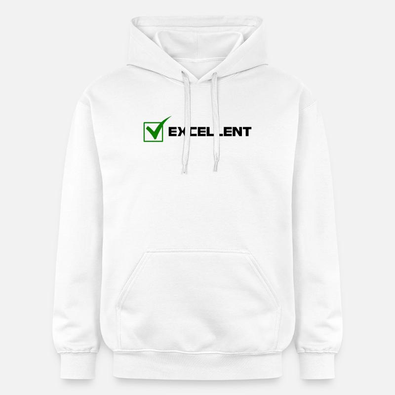 Excellente - Sweat à capuche Softstyle® Gildan Unisexe - blanc
