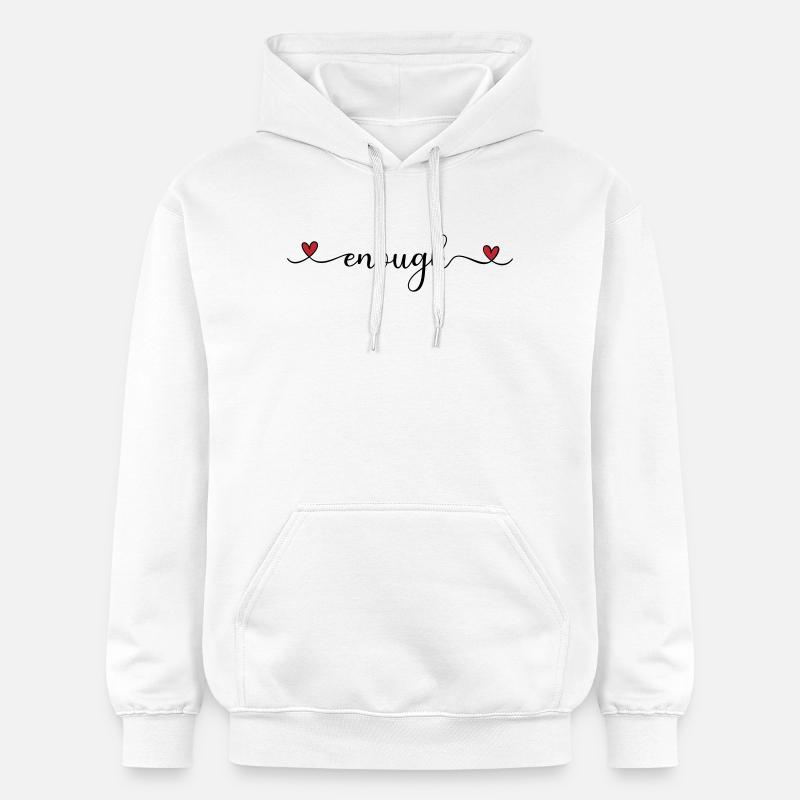 assez - Sweat à capuche Softstyle® Gildan Unisexe - blanc