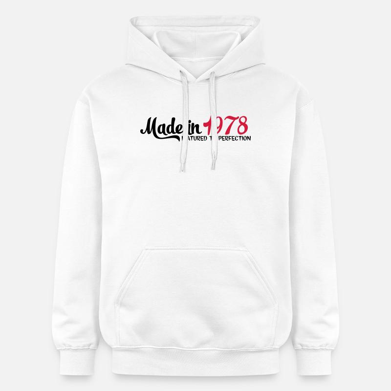 1978 - Sweat à capuche Softstyle® Gildan Unisexe - blanc