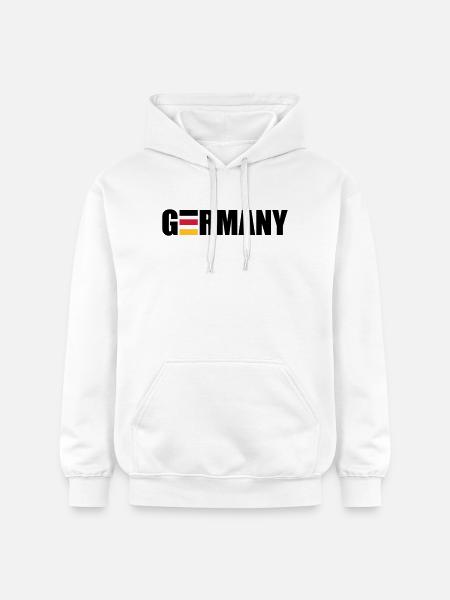 Germany - Gildan Unisex Softstyle® Midweight Hoodie - Weiß