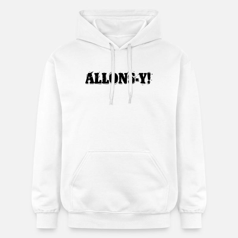 Allons-y! - Sweat à capuche Softstyle® Gildan Unisexe - blanc
