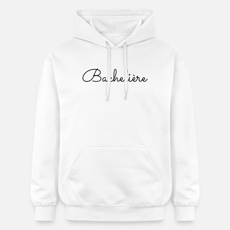 Bachelière - Sweat à capuche Softstyle® Gildan Unisexe - blanc