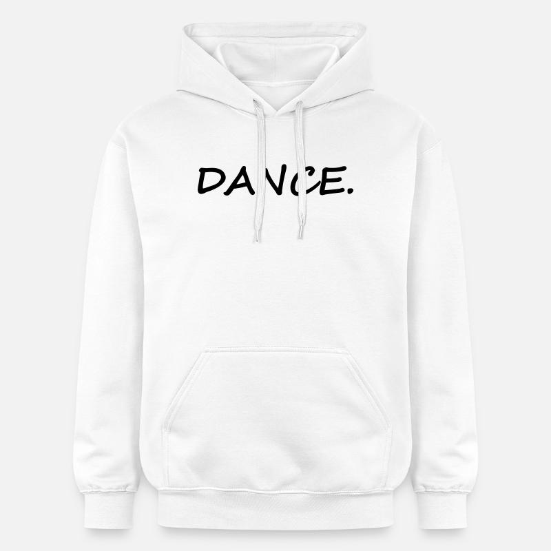 Danser - Sweat à capuche Softstyle® Gildan Unisexe - blanc
