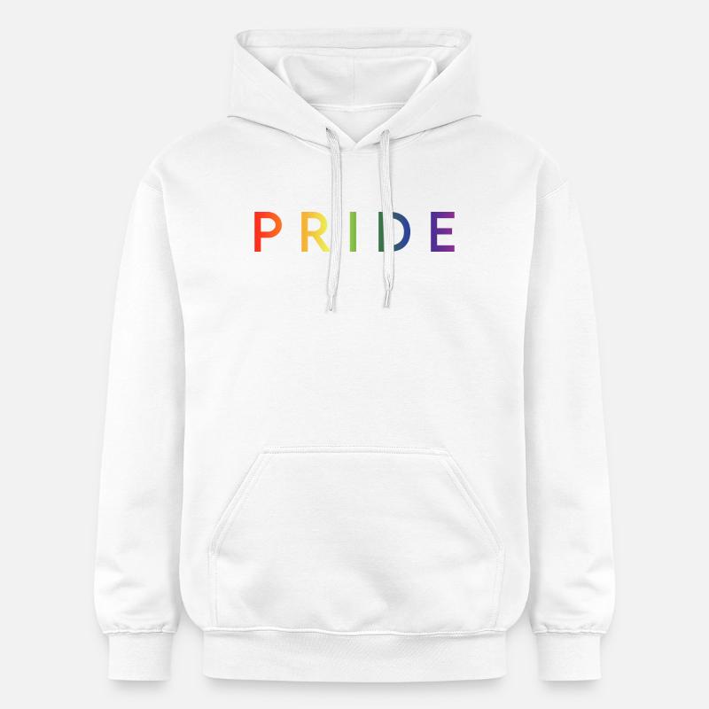 PRIDE - Sweat à capuche Softstyle® Gildan Unisexe - blanc