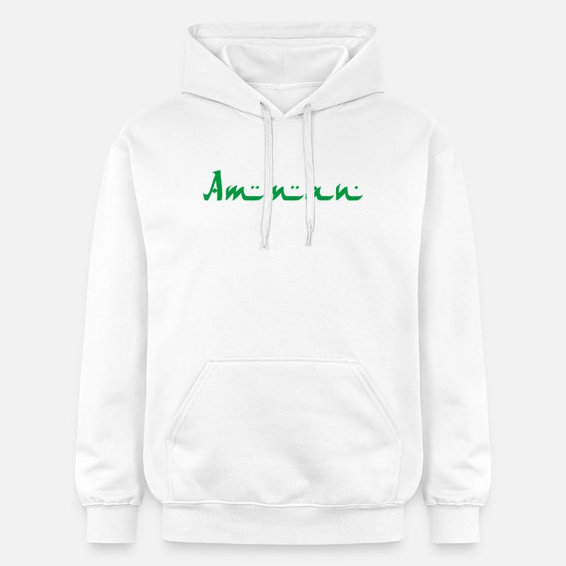 Amman - Sweat à capuche Softstyle® Gildan Unisexe - blanc