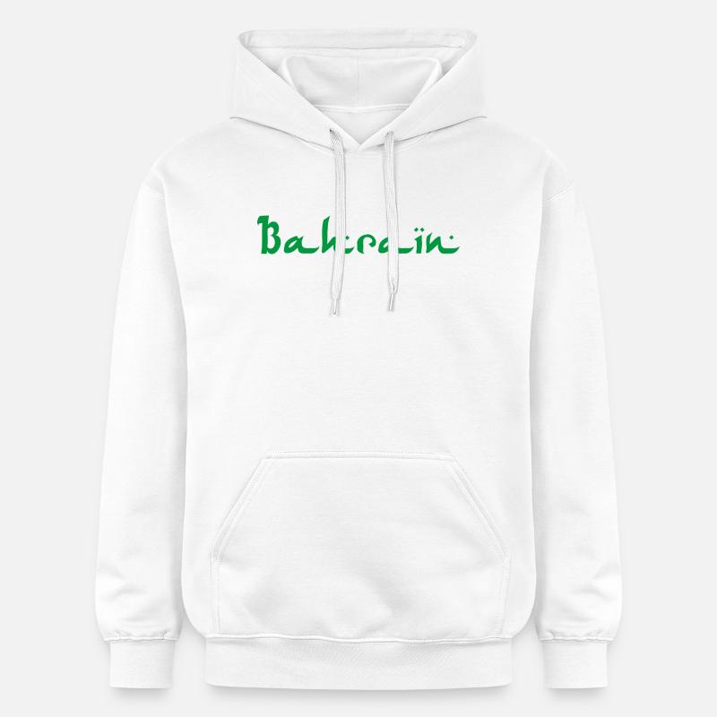Bahreïn - Sweat à capuche Softstyle® Gildan Unisexe - blanc