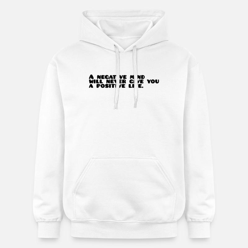 Dicton motivationnel anglais - Sweat à capuche Softstyle® Gildan Unisexe - blanc