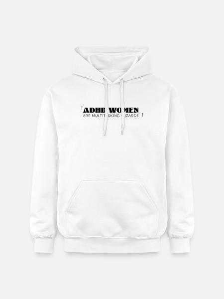 ADHD Women - Gildan Unisex Softstyle® Midweight Hoodie - white