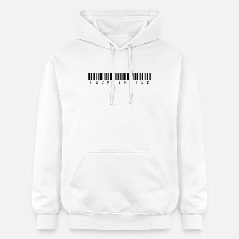 vacciné - Sweat à capuche Softstyle® Gildan Unisexe - blanc