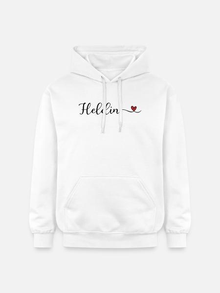 Héroïne - Sweat à capuche Softstyle® Gildan Unisexe - blanc