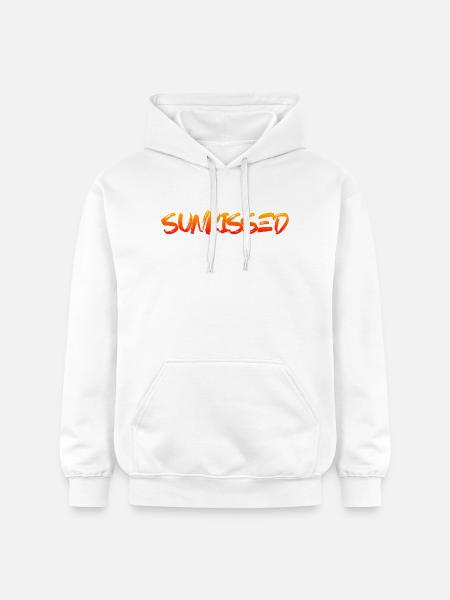 ensoleillé - Sweat à capuche Softstyle® Gildan Unisexe - blanc
