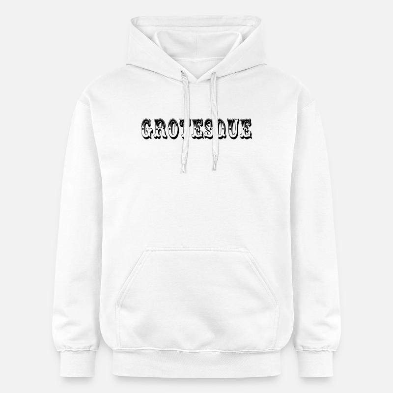 Grotesque - Sweat à capuche Softstyle® Gildan Unisexe - blanc