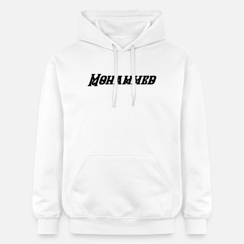 Mohammed - Sweat à capuche Softstyle® Gildan Unisexe - blanc