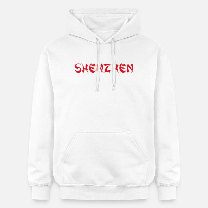 SHENZHEN - Sweat à capuche Softstyle® Gildan Unisexe - blanc