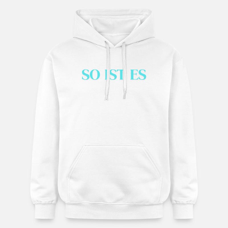 C’est juste - Sweat à capuche Softstyle® Gildan Unisexe - blanc