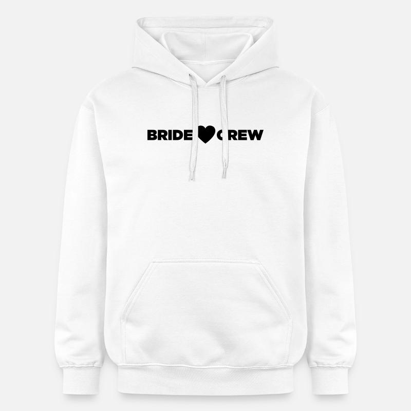 Bride Crew - Gildan Unisex Softstyle® Midweight Hoodie - white