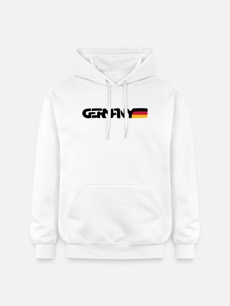 Germany - Gildan Unisex Softstyle® Midweight Hoodie - Weiß