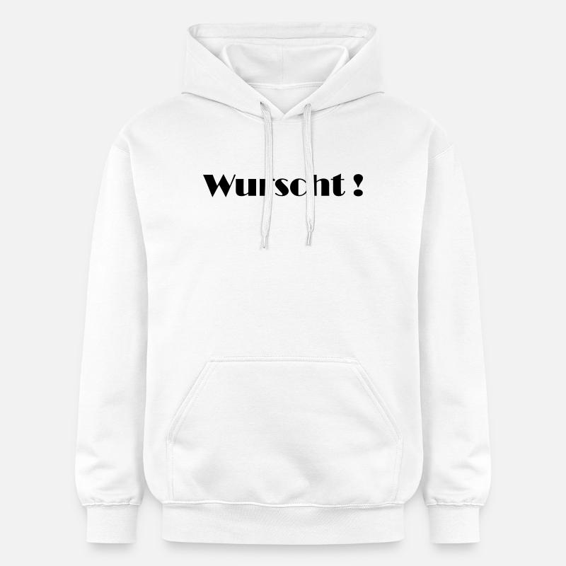 Wurst_logo - Sweat à capuche Softstyle® Gildan Unisexe - blanc
