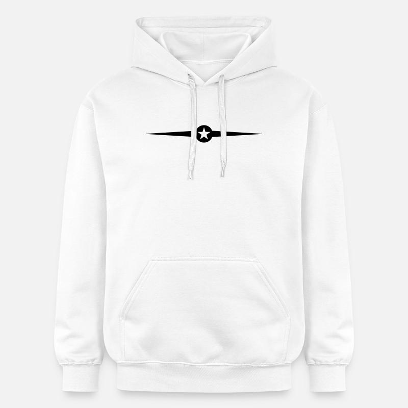 Ligne étoile - Sweat à capuche Softstyle® Gildan Unisexe - blanc