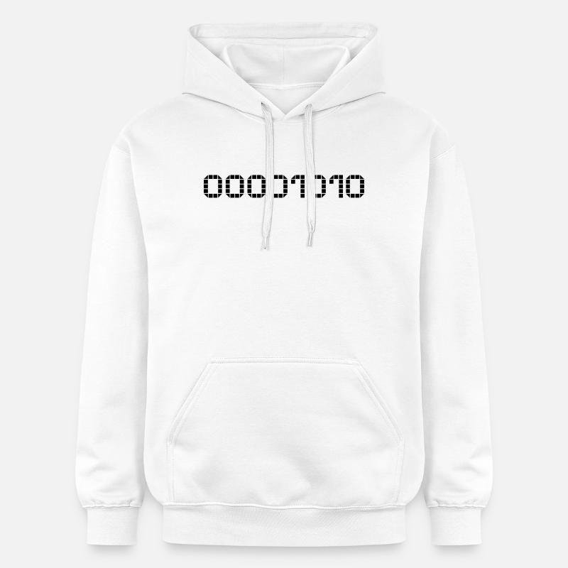 Binary notation - 10 - Gildan Unisex Softstyle® Midweight Hoodie - white