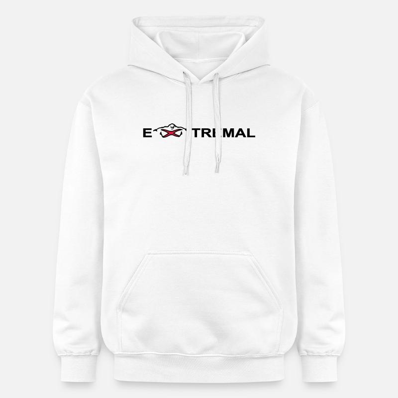 extremal - Sweat à capuche Softstyle® Gildan Unisexe - blanc