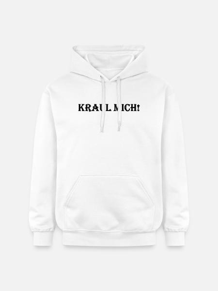 Kraul mich! - Gildan Unisex Softstyle® Midweight Hoodie - Weiß