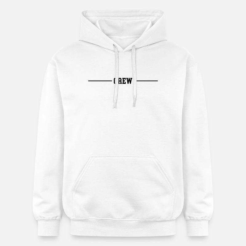 Ligne d’équipage - Sweat à capuche Softstyle® Gildan Unisexe - blanc