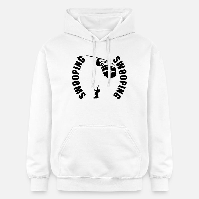 Piqué - Sweat à capuche Softstyle® Gildan Unisexe - blanc