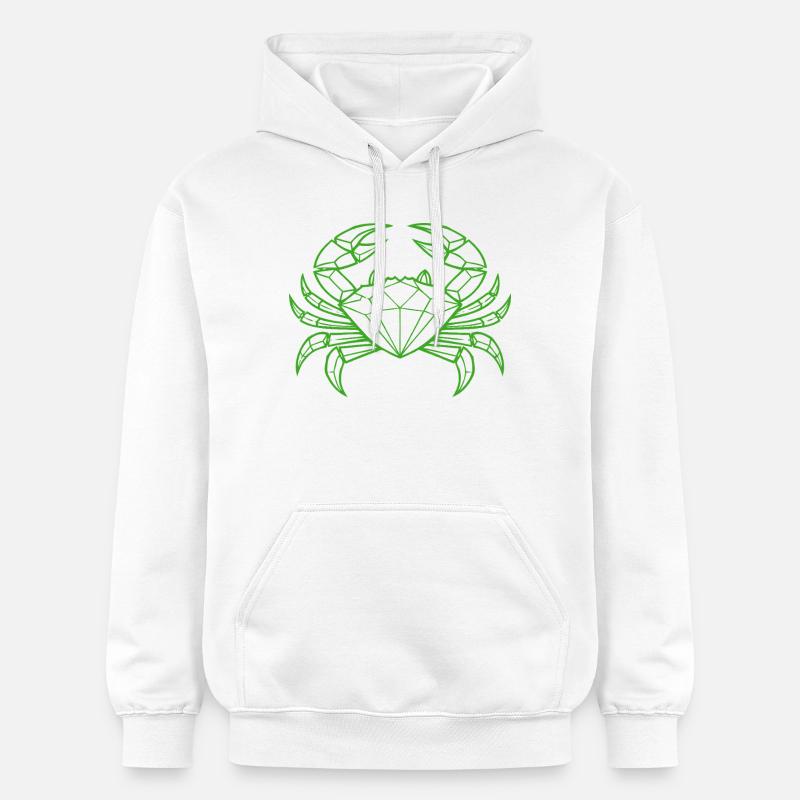 Cancer – Protection et force - Sweat à capuche Softstyle® Gildan Unisexe - blanc
