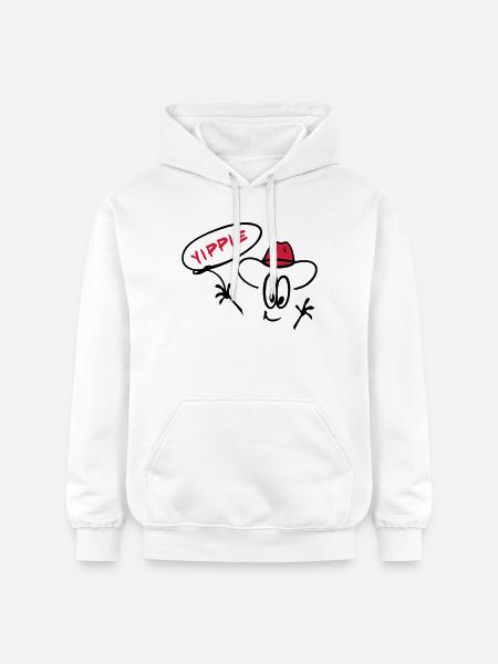 Cowboy - Gildan Unisex Softstyle® Midweight Hoodie - white