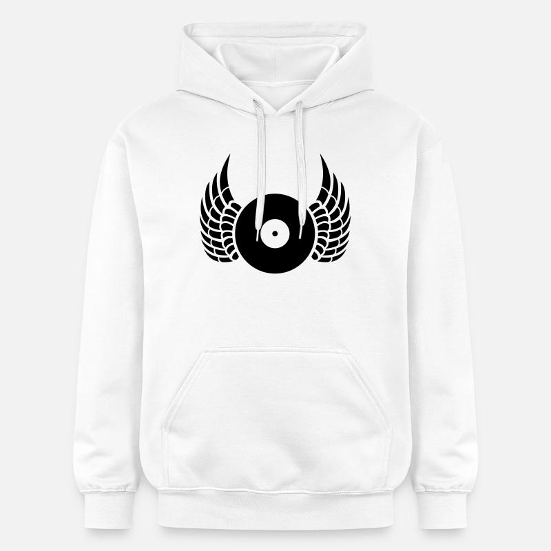 dj - Sweat à capuche Softstyle® Gildan Unisexe - blanc