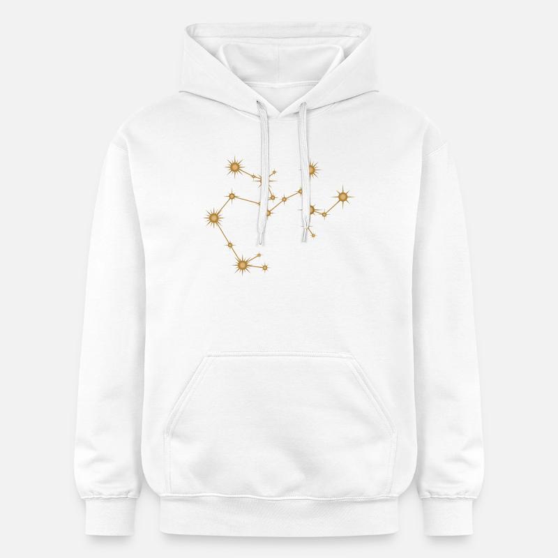Sternbild Schütze Sternzeichen Sternzeichen - Gildan Unisex Softstyle® Midweight Hoodie - Weiß