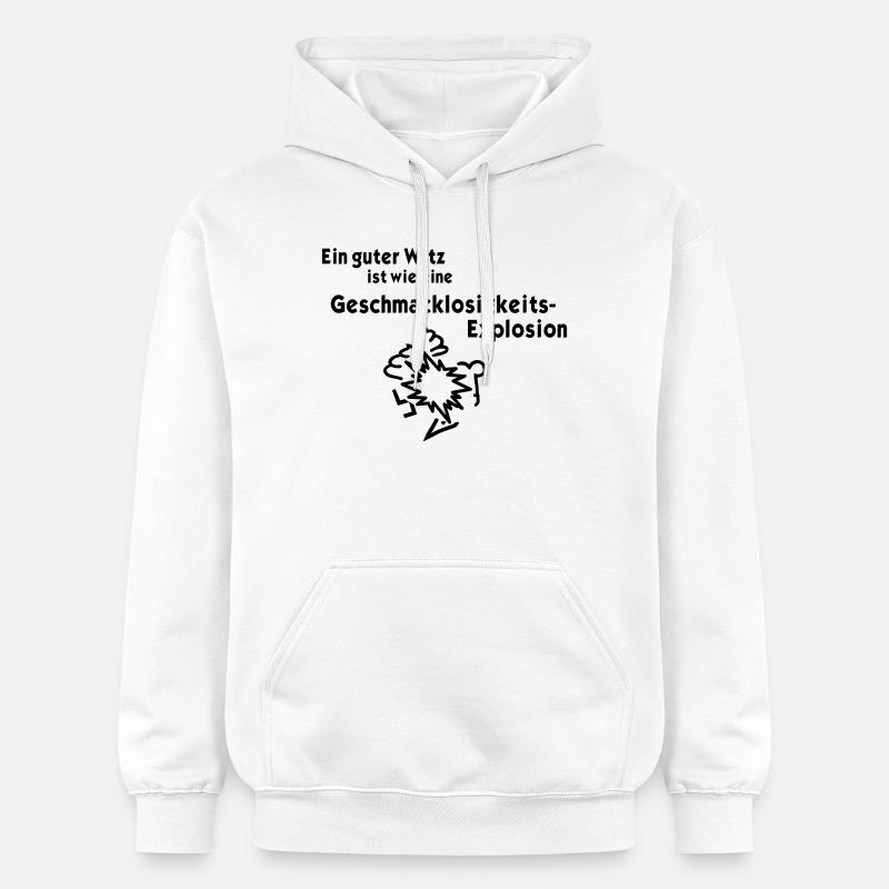 Explosion de l’insipidité - Sweat à capuche Softstyle® Gildan Unisexe - blanc