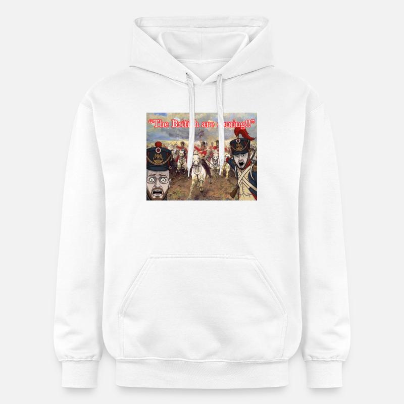 BRITANNIQUES EN DIRECTION - Sweat à capuche Softstyle® Gildan Unisexe - blanc