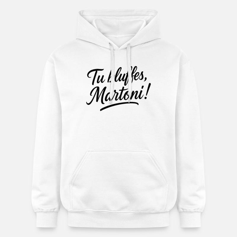 la cité de la peur - Sweat à capuche Softstyle® Gildan Unisexe - blanc