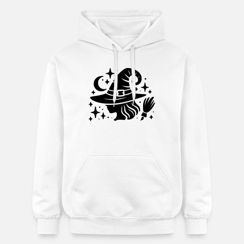 Conception de sorcière - Sweat à capuche Softstyle® Gildan Unisexe - blanc
