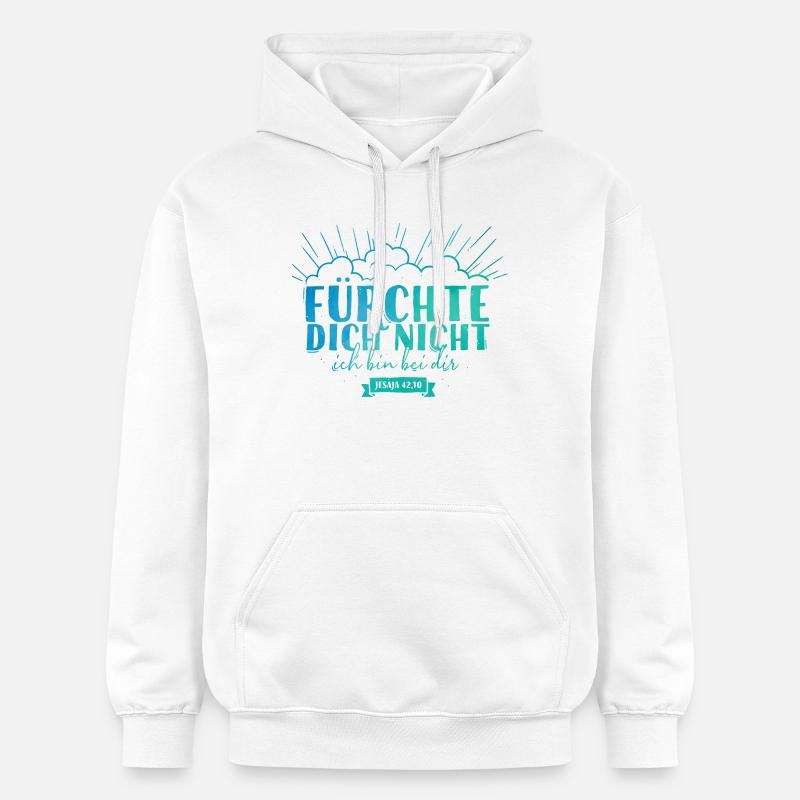 N’ayez crainte - Sweat à capuche Softstyle® Gildan Unisexe - blanc