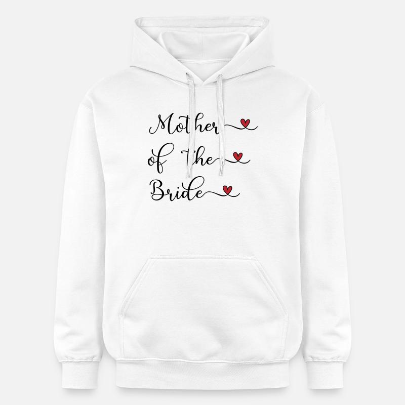 Mère de la mariée - Sweat à capuche Softstyle® Gildan Unisexe - blanc