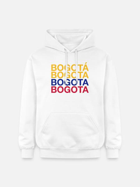 BOGOTA Colombia Kolumbien - Gildan Unisex Softstyle® Midweight Hoodie - white