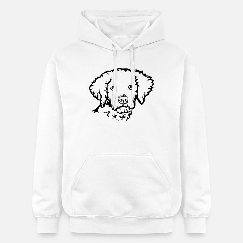 Lagotto Romagnolo - Sweat à capuche Softstyle® Gildan Unisexe - blanc