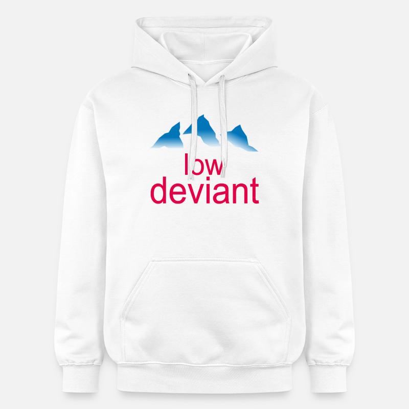 Low Deviant - Sweat à capuche Softstyle® Gildan Unisexe - blanc