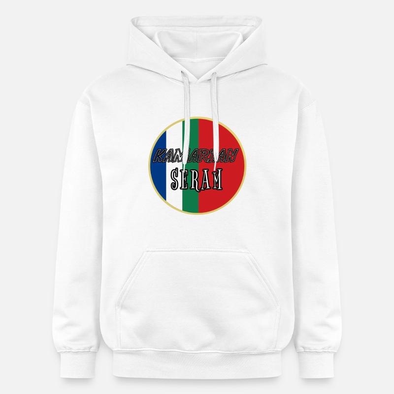 Emblème de Kamarian Seram - Sweat à capuche Softstyle® Gildan Unisexe - blanc