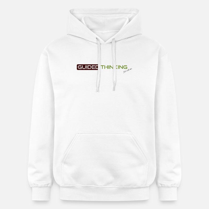 Pensée guidée - Sweat à capuche Softstyle® Gildan Unisexe - blanc